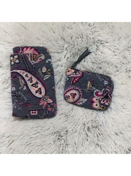 Vera Bradley Accessories - Vera Bradley eyeglass holder and coin pouch paisley floral print